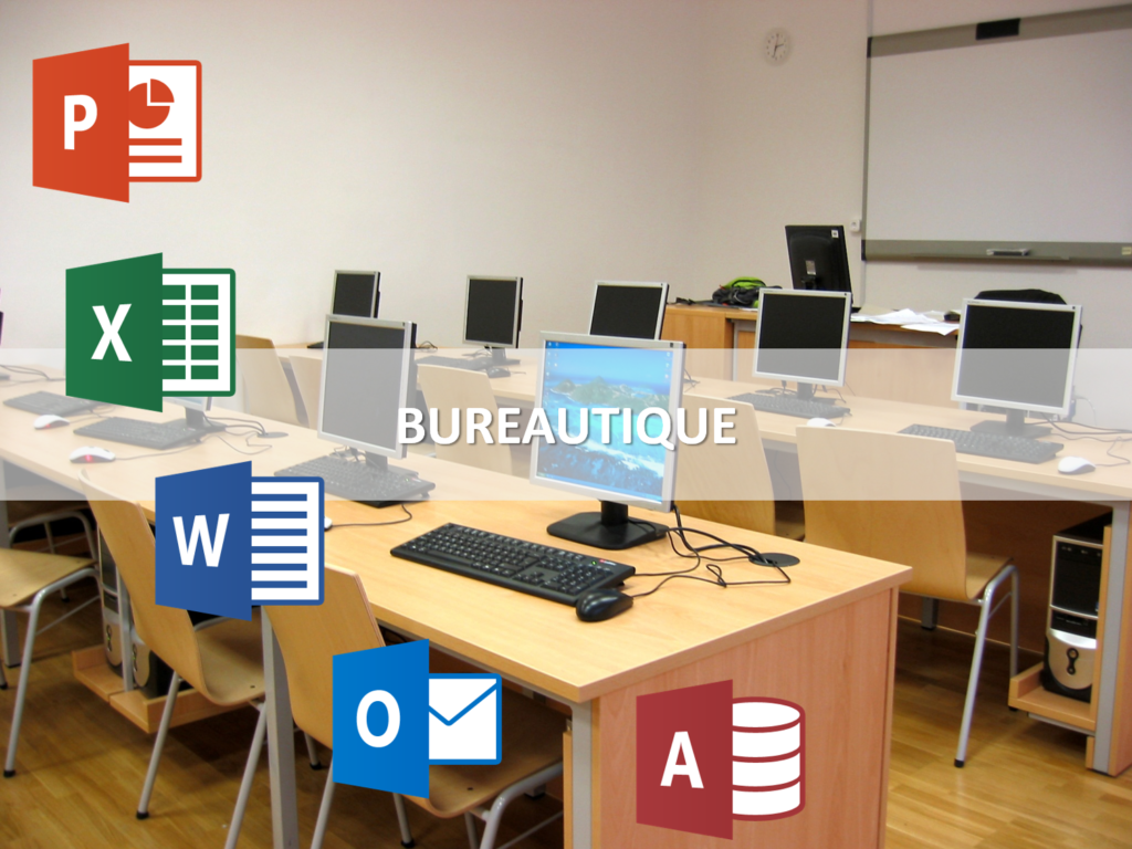 mes actions de formations Pack Office